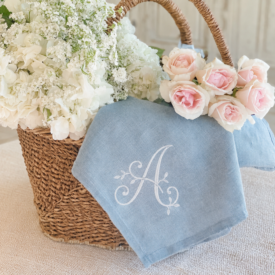 Linen Fabric By the Yard in use