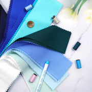 Jelly Roll Fabric Strips, 40 Precut Fabric Strips in Navy, Premium Cotton - Threadart.com