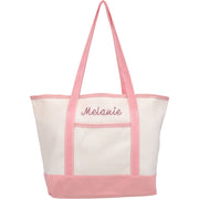 Personalized Tote Bag - Embroidered With Name or Word - Threadart.com