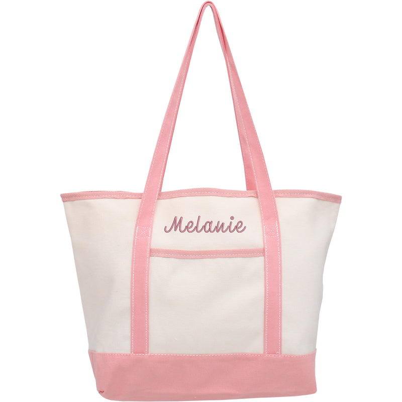 Personalized Tote Bag - Embroidered With Name or Word - Threadart.com