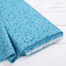 Premium Cotton Quilting Fabric Sold By The Yard - Patterned Aqua Blue Floral - Threadart.com