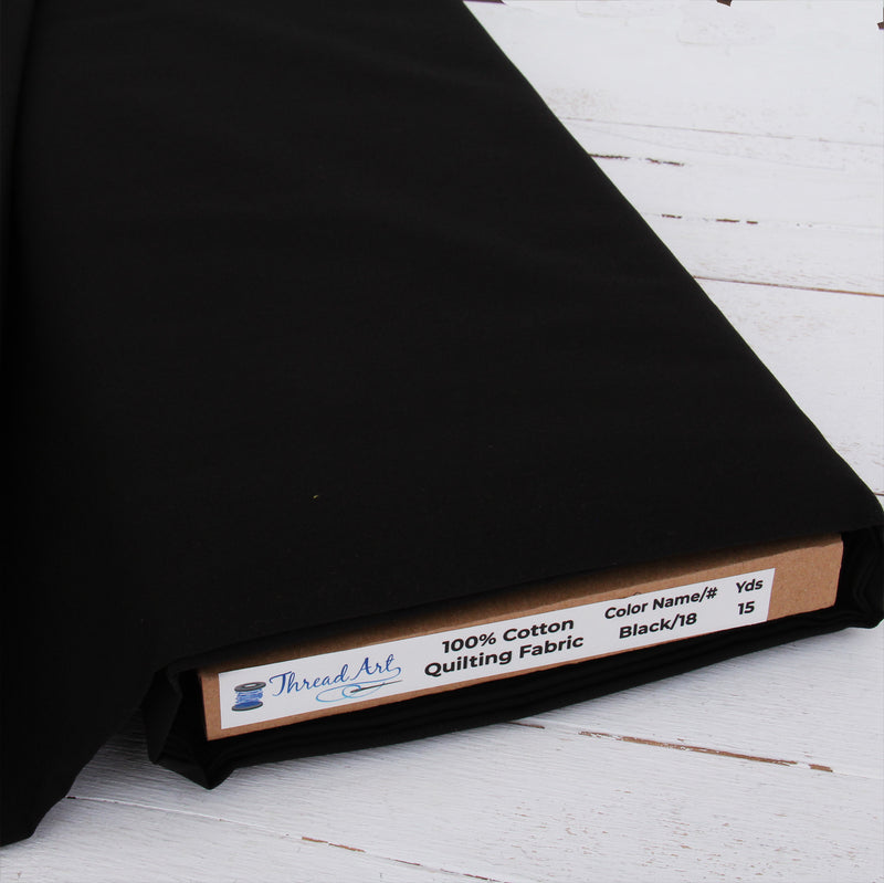 BOLT ENDS of Solid Cotton Fabrics - 1/2 yard to 1 yard cuts - Threadart.com