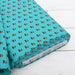 Premium Cotton Quilting Fabric Sold By The Yard - Confetti Brights Collection - Aqua Cherry - Threadart.com