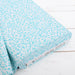 Premium Cotton Quilting Fabric Sold By The Yard - Confetti Brights Collection - Aqua Vine - Threadart.com