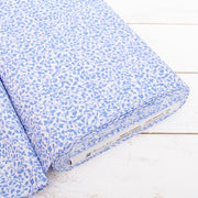 Premium Cotton Quilting Fabric Sold By The Yard - Confetti Brights Collection - Blue Vines - Threadart.com