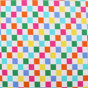 Premium Cotton Quilting Fabric Sold By The Yard - Confetti Brights Collection - Checked - Threadart.com