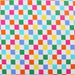 Premium Cotton Quilting Fabric Sold By The Yard - Confetti Brights Collection - Checked - Threadart.com