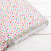 Premium Cotton Quilting Fabric Sold By The Yard - Confetti Brights Collection - Dots - Threadart.com