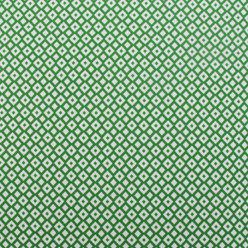 Premium Cotton Quilting Fabric Sold By The Yard - Confetti Brights Collection - Green Diamonds - Threadart.com