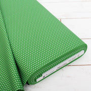 Premium Cotton Quilting Fabric Sold By The Yard - Confetti Brights Collection - Green Dot - Threadart.com