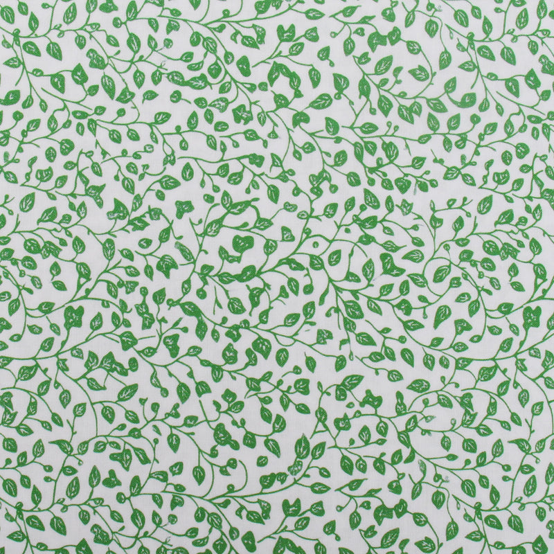 Premium Cotton Quilting Fabric Sold By The Yard - Confetti Brights Collection - Green Vine - Threadart.com