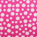 Premium Cotton Quilting Fabric Sold By The Yard - Confetti Brights Collection - Hot Pink Daisies - Threadart.com