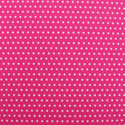 Premium Cotton Quilting Fabric Sold By The Yard - Confetti Brights Collection - Hot Pink Dots - Threadart.com