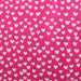 Premium Cotton Quilting Fabric Sold By The Yard - Confetti Brights Collection - Hot Pink Hearts - Threadart.com