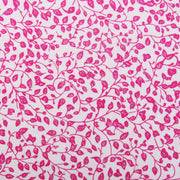 Premium Cotton Quilting Fabric Sold By The Yard - Confetti Brights Collection - Hot Pink Vines - Threadart.com