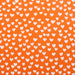 Premium Cotton Quilting Fabric Sold By The Yard - Confetti Brights Collection - Orange Hearts - Threadart.com