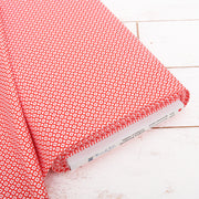 Premium Cotton Quilting Fabric Sold By The Yard - Confetti Brights Collection - Red Diamonds - Threadart.com