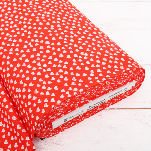 Premium Cotton Quilting Fabric Sold By The Yard - Confetti Brights Collection - Red Heart - Threadart.com