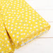 Premium Cotton Quilting Fabric Sold By The Yard - Confetti Brights Collection - Yellow White Blue Dots - Threadart.com