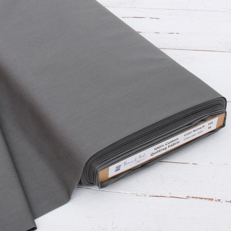 BOLT ENDS of Solid Cotton Fabrics - 1/2 yard to 1 yard cuts - Threadart.com