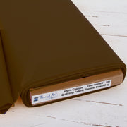 Premium Cotton Quilting Fabric Sold By The Yard - Solid Espresso Brown - Threadart.com