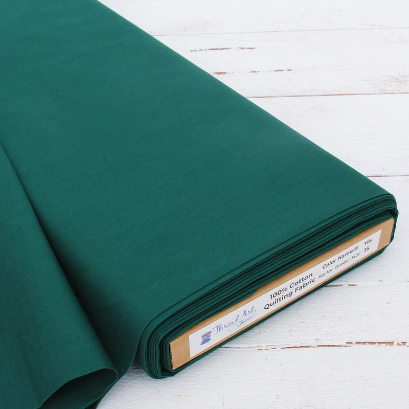 BOLT ENDS of Solid Cotton Fabrics - 1/2 yard to 1 yard cuts