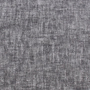 Close-up swatch of Black yarn dyed homespun cotton linen blend fabric