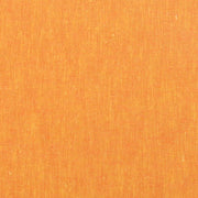 Close-up swatch of Cedar yarn dyed homespun cotton linen blend fabric