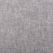 Close-up swatch of Graphite yarn dyed homespun cotton linen blend fabric