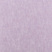 Close-up swatch of Lilac yarn dyed homespun cotton linen blend fabric