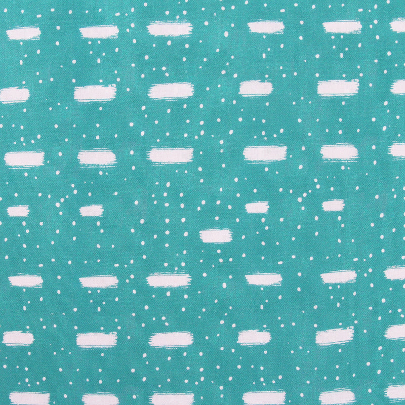 Premium Cotton Quilting Fabric Sold By The Yard - Vintage Threads Collection - Aqua Hatch - Threadart.com