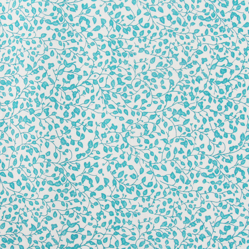 Premium Cotton Quilting Fabric Sold By The Yard - Vintage Threads Collection - Aqua Vine - Threadart.com
