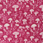 Premium Cotton Quilting Fabric Sold By The Yard - Vintage Threads Collection - Burgundy Mushroom - Threadart.com