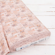 Premium Cotton Quilting Fabric Sold By The Yard - Vintage Threads Collection - Ivory Plaid - Threadart.com