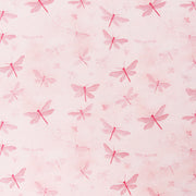 Premium Cotton Quilting Fabric Sold By The Yard - Vintage Threads Collection - Light Pink Dragonfly - Threadart.com