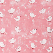 Premium Cotton Quilting Fabric Sold By The Yard - Vintage Threads Collection - Pink Bird - Threadart.com