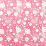 Premium Cotton Quilting Fabric Sold By The Yard - Vintage Threads Collection - Pink Bubbles - Threadart.com