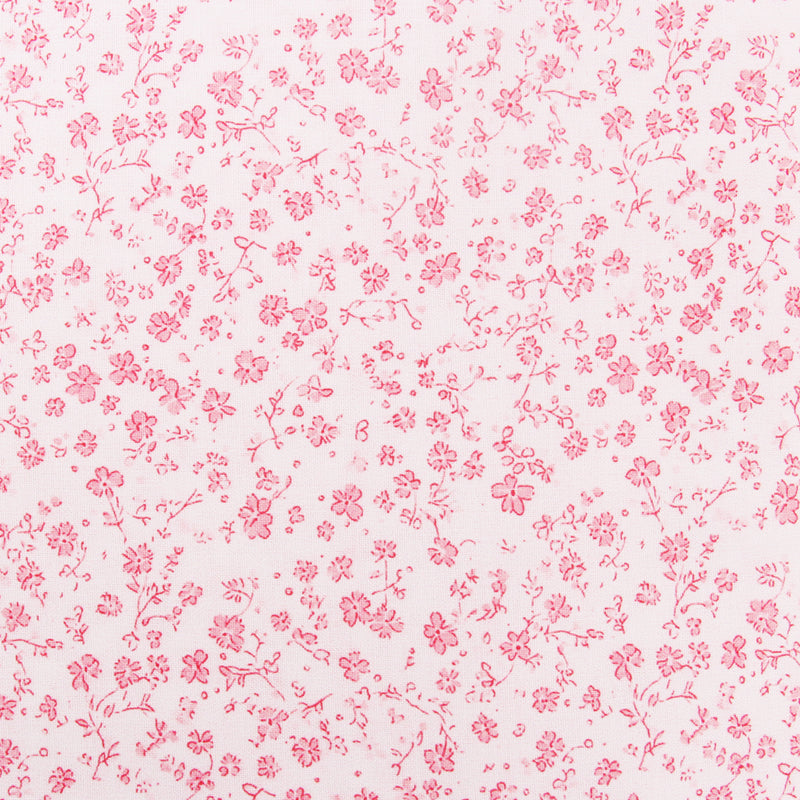 Premium Cotton Quilting Fabric Sold By The Yard - Vintage Threads Collection - Pink Tiny Flower - Threadart.com