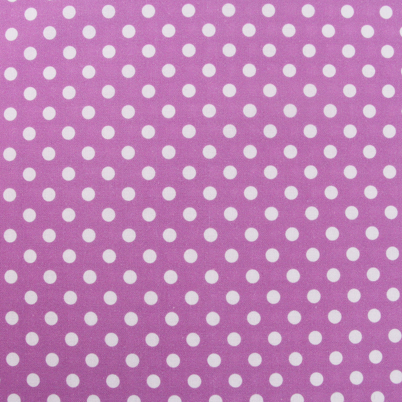 Premium Cotton Quilting Fabric Sold By The Yard - Vintage Threads Collection - Purple Dot - Threadart.com