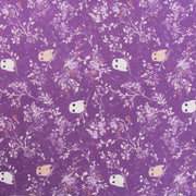Premium Cotton Quilting Fabric Sold By The Yard - Vintage Threads Collection - Purple Owls - Threadart.com
