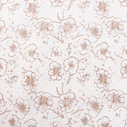 Premium Cotton Quilting Fabric Sold By The Yard - Vintage Threads Collection - White Floral - Threadart.com