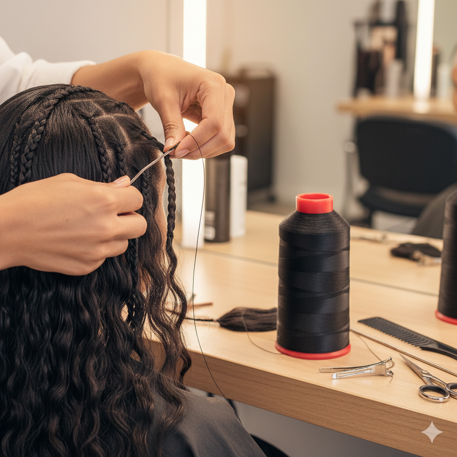 Bonded Nylon Thread in use