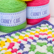 Chunky Yarn Big Cake - Yellow, 300g (316 Yards) – Thick Super Bulky #6 - Threadart.com