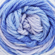 Ombre Yarn - Big Chunky Yarn Cake - Baby Blues , 300g (316 Yards) – Thick Super Bulky #6 - Threadart.com