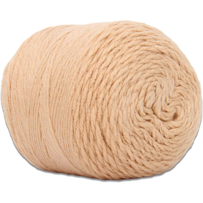 Chunky Yarn Big Cake - Beige, 300g (316 Yards) – Thick Super Bulky #6 - Threadart.com
