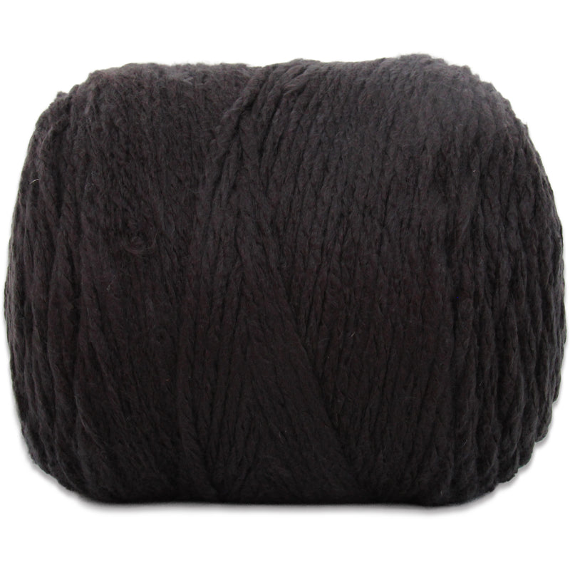 Chunky Yarn Big Cake - Black, 300g (316 Yards) – Thick Super Bulky #6 - Threadart.com
