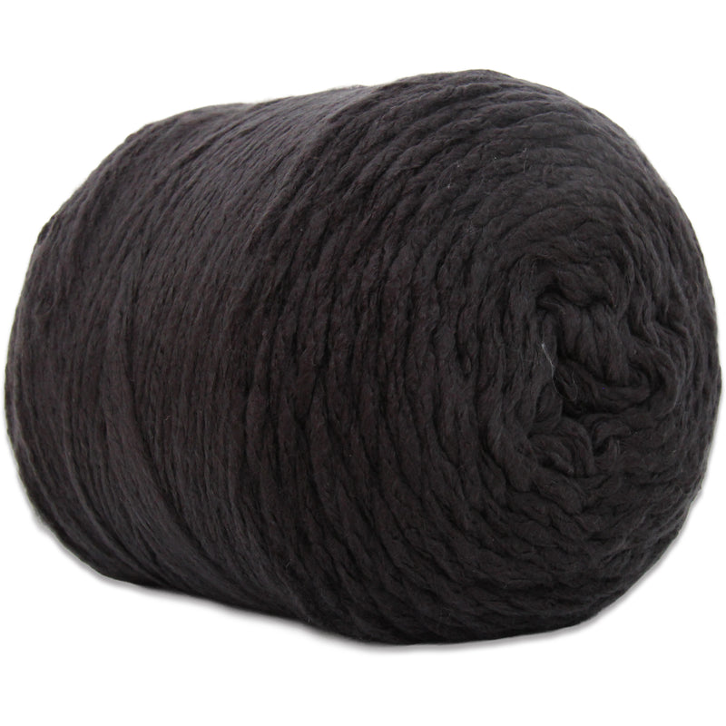 Chunky Yarn Big Cake - Black, 300g (316 Yards) – Thick Super Bulky #6 - Threadart.com