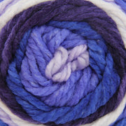 Ombre Yarn - Big Chunky Yarn Cake - Bluebonnet Morning , 300g (316 Yards) – Thick Super Bulky #6 - Threadart.com
