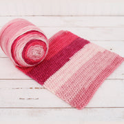 Ombre Yarn - Big Chunky Yarn Cake - Cherry Blossoms , 300g (316 Yards) – Thick Super Bulky #6 - Threadart.com