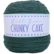 Chunky Yarn Big Cake - Dark Teal, 300g (316 Yards) – Thick Super Bulky #6 - Threadart.com